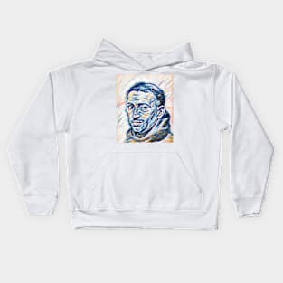 William of Ockham Portrait | William of Ockham Artwork 8 Kids Hoodie